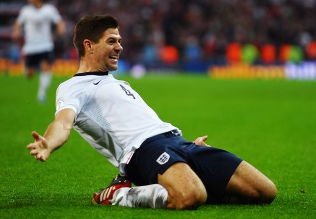 Steven Gerrard England Poland FIFA 2014 World Cup Qualifier