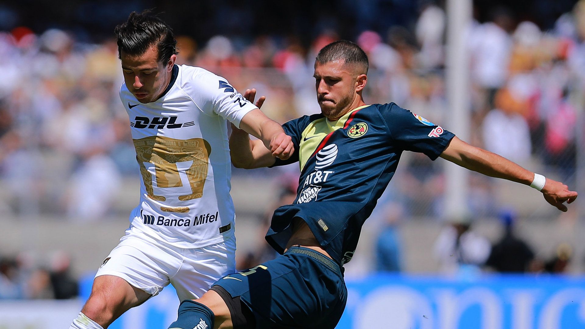 Alan Mozo Guido Rodríguez América Pumas 170219