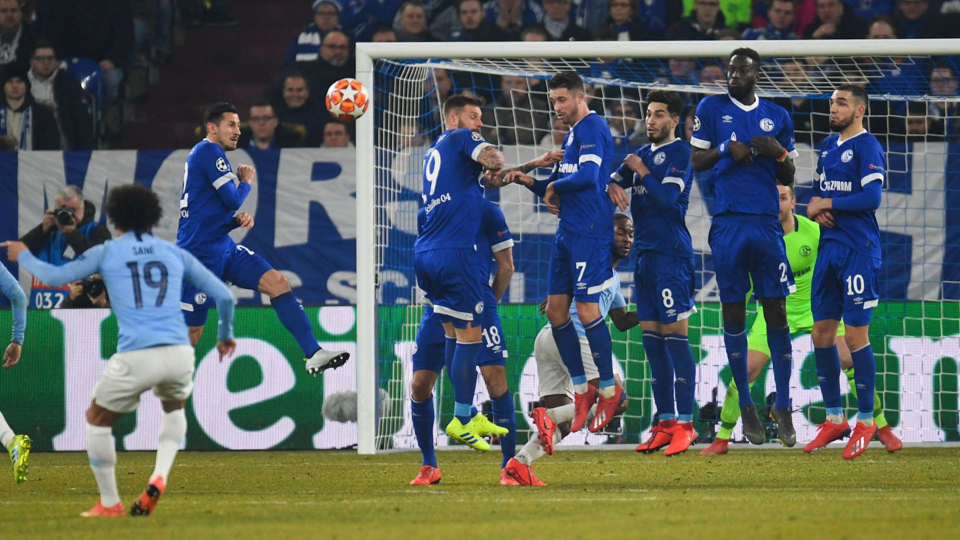 Leroy Sane Manchester City Schalke 20022019