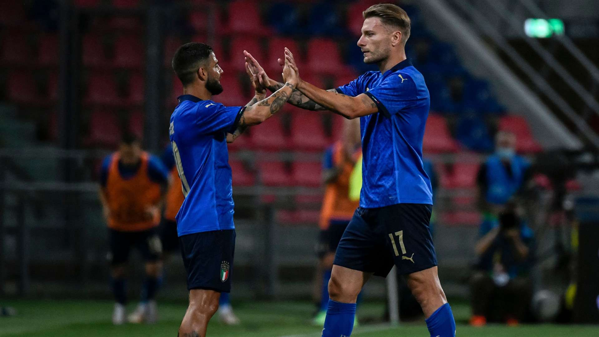 Lorenzo Insigne Ciro Immobile Italy