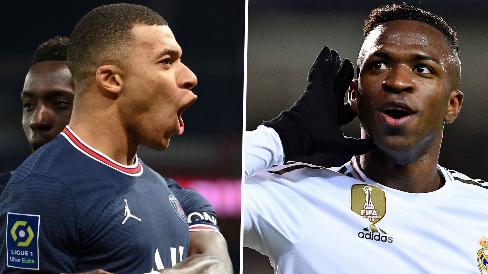 PSG kylian Mbappé Real Madrid Vinicius