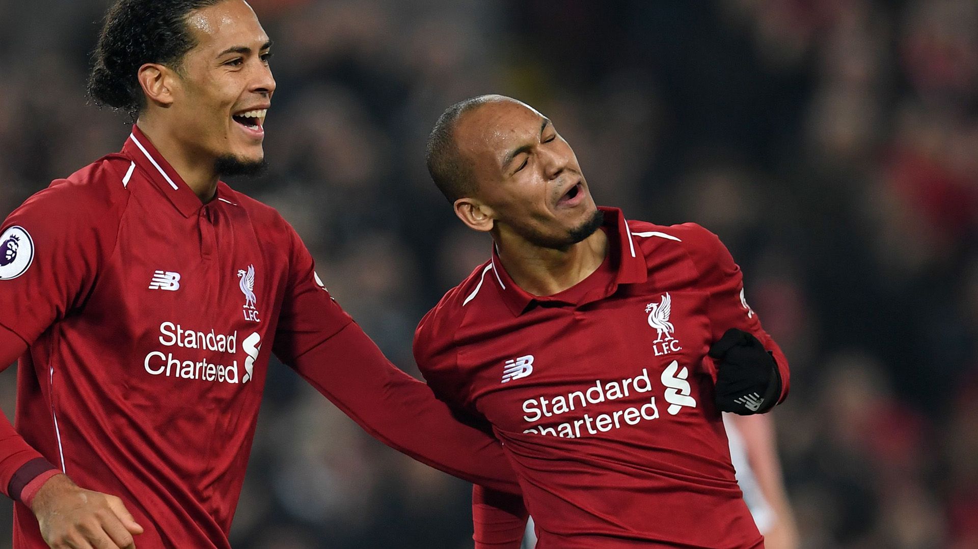 Fabinho Virgil van Dijk Liverpool 26122018