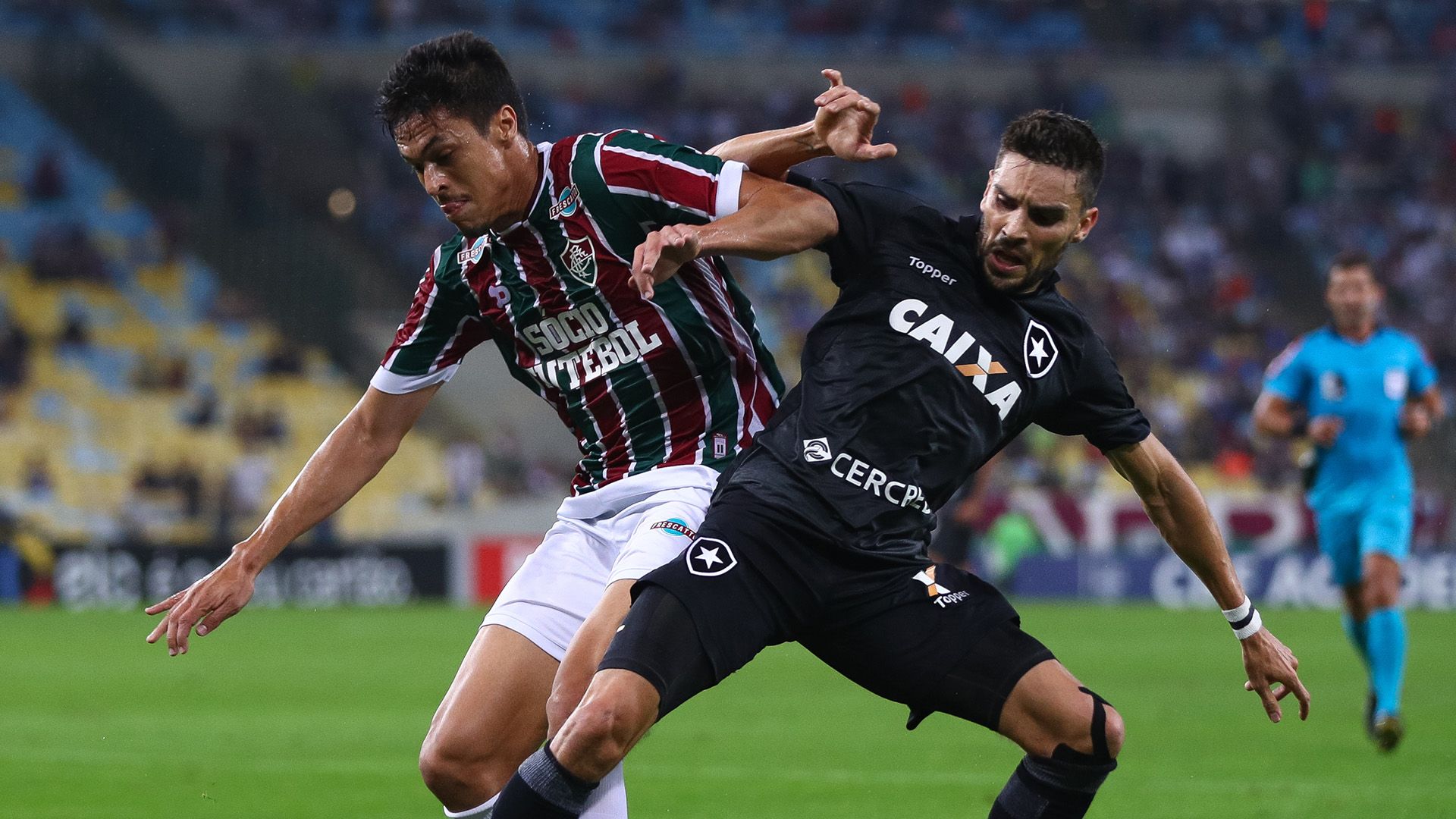 Rodrigo Pimpao Reginaldo Fluminense Botafogo Brasileirao Serie A 12072017