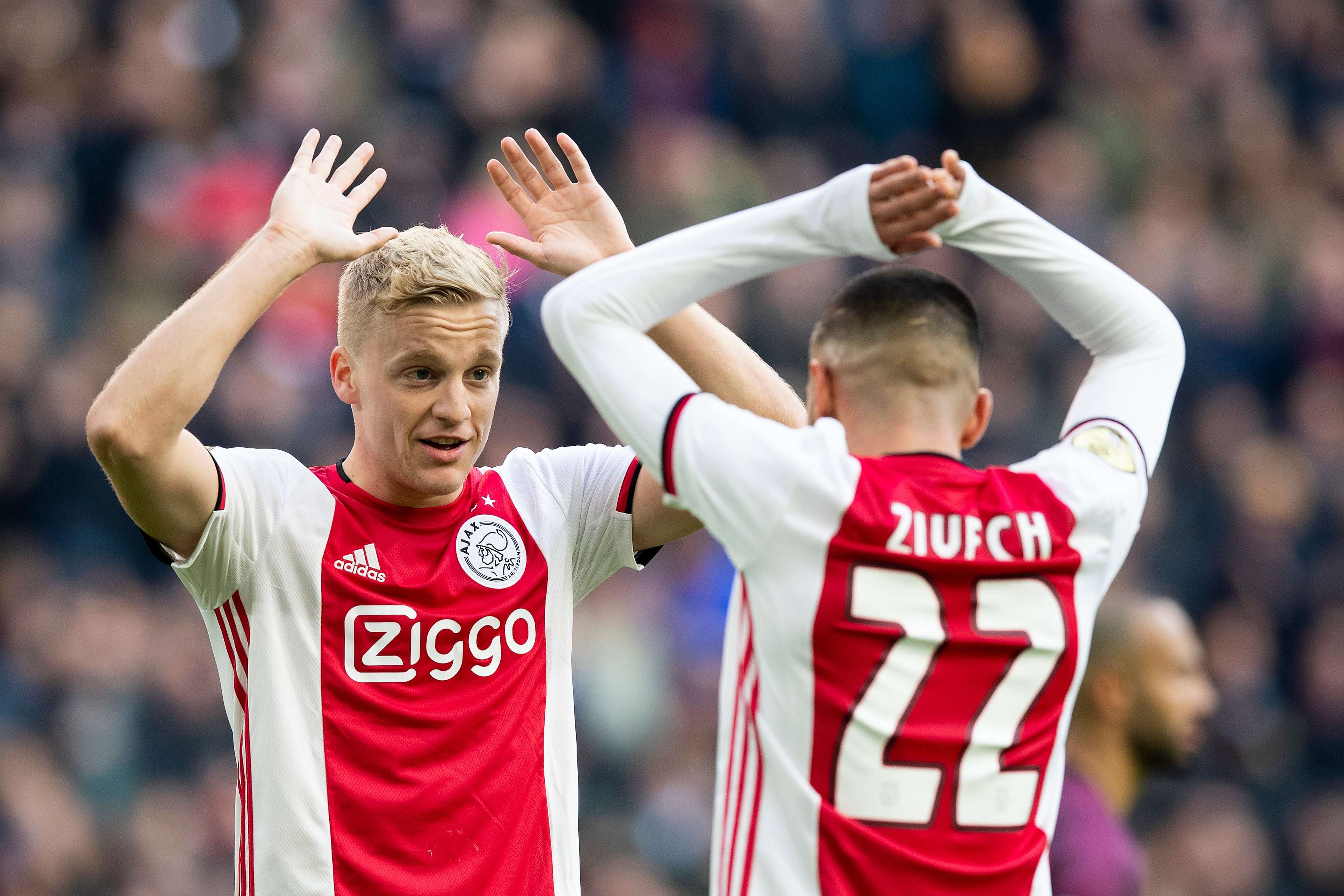 Ajax 10/11/19 Van de Beek Ziyech