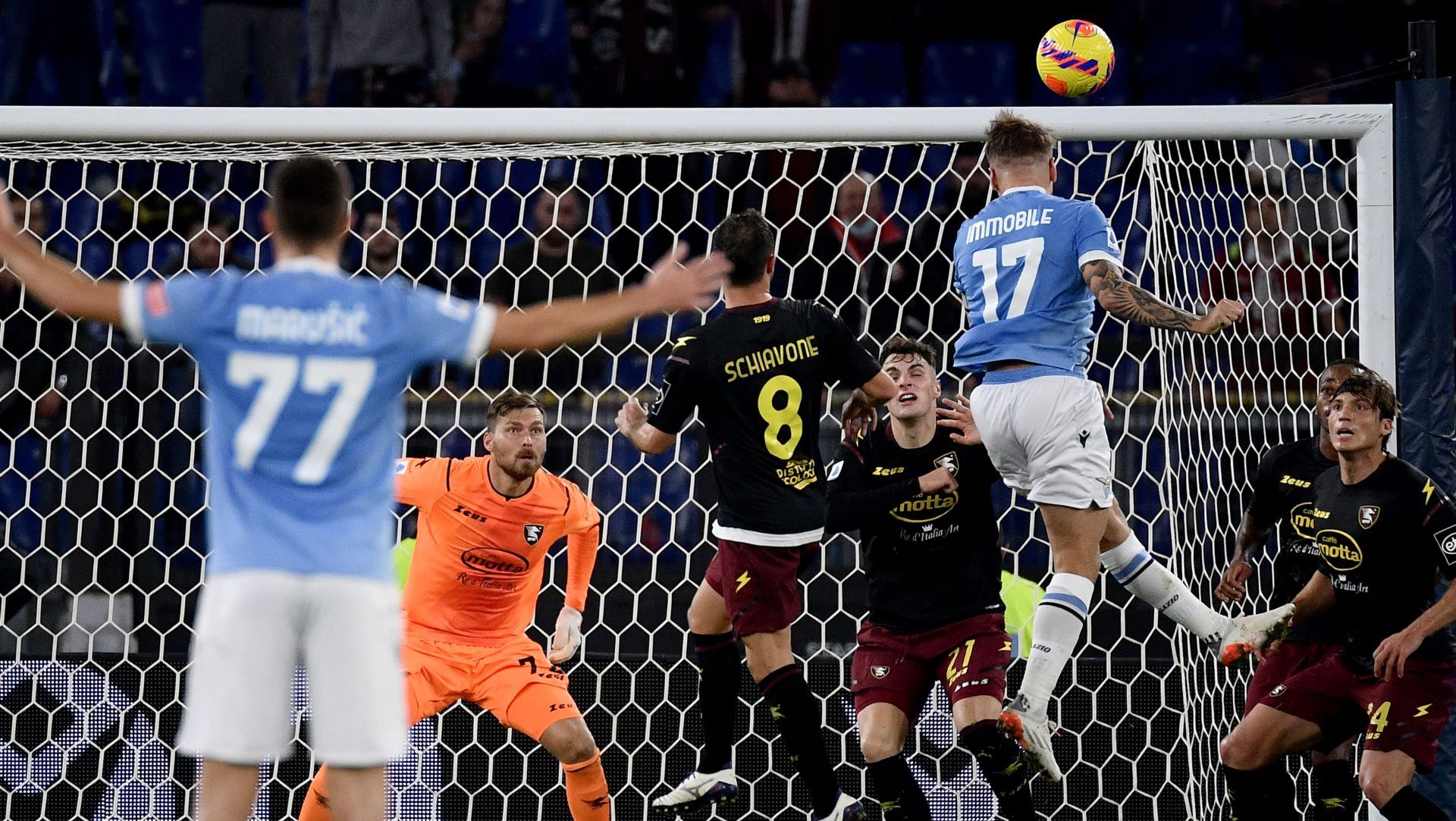 Immobile Lazio Salernitana 2021 2022