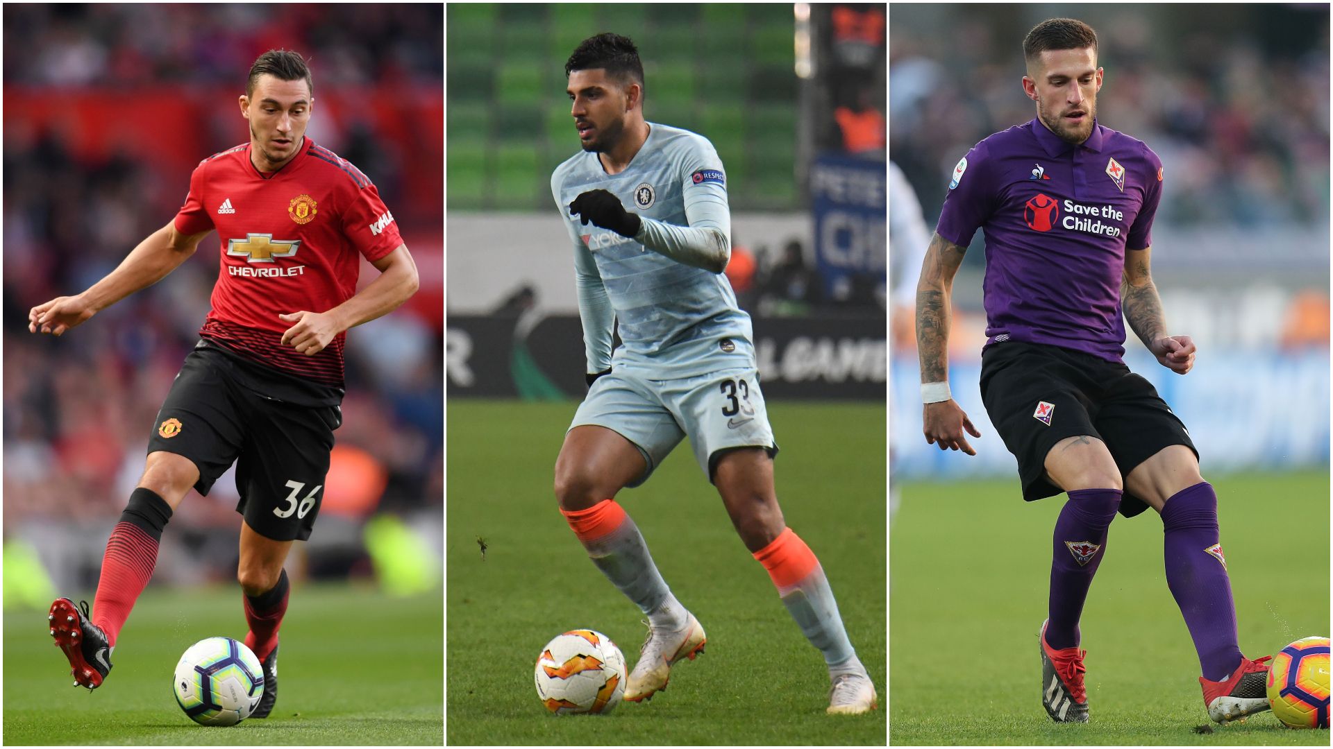 Darmian Emerson Palmieri Biraghi