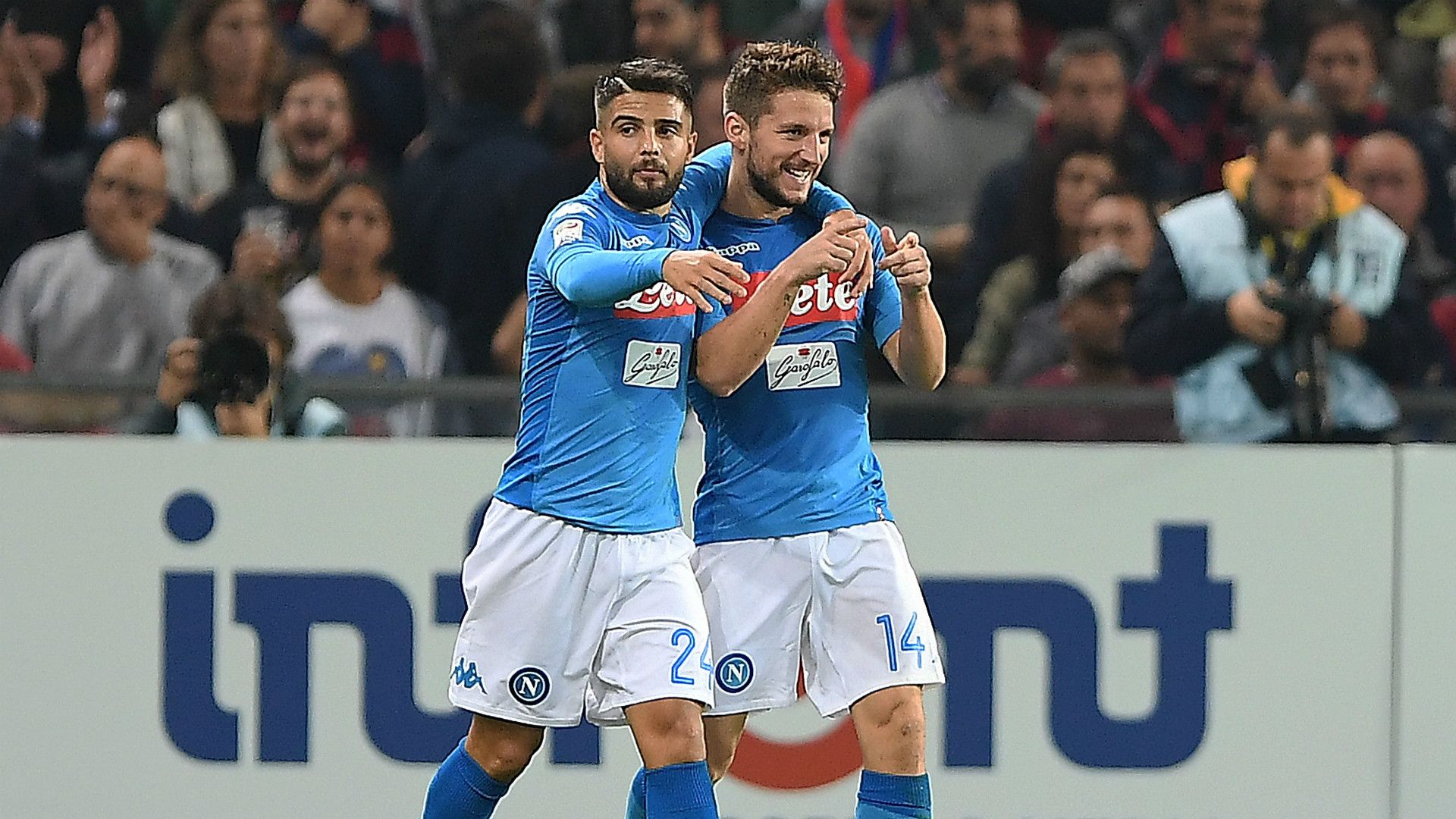 Genoa-Napoli Mertens Insigne