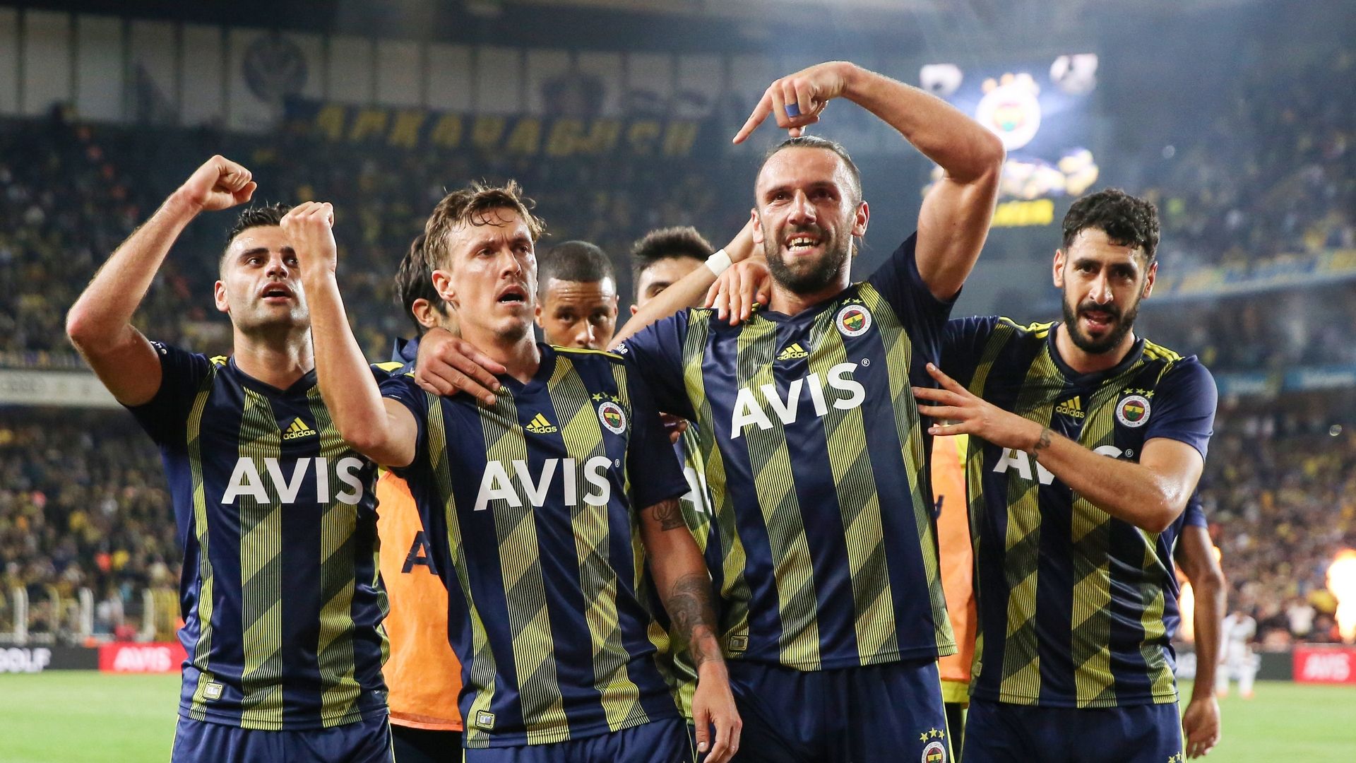 Fenerbahce goal celebration 21092019