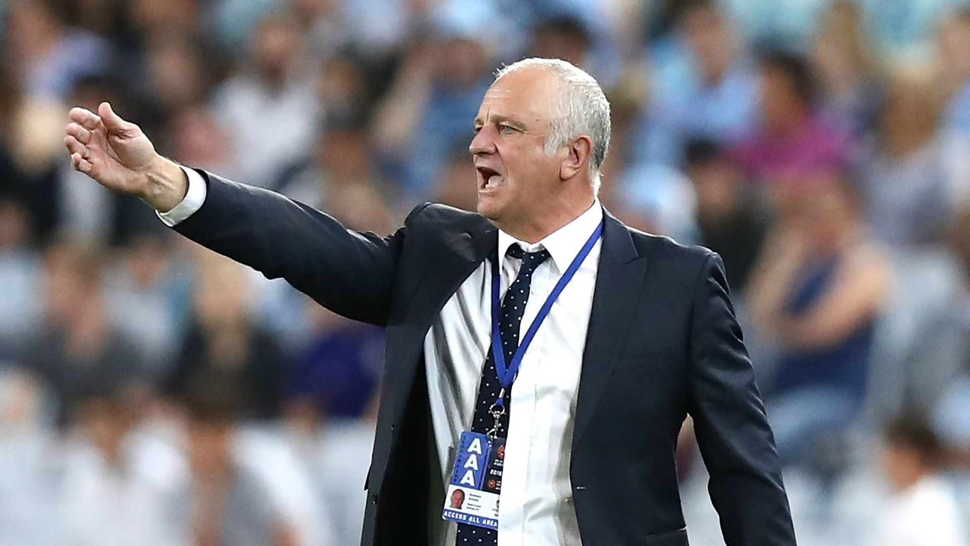 Graham Arnold Western Sydney Wanderers v Sydney FC A-League 18022017