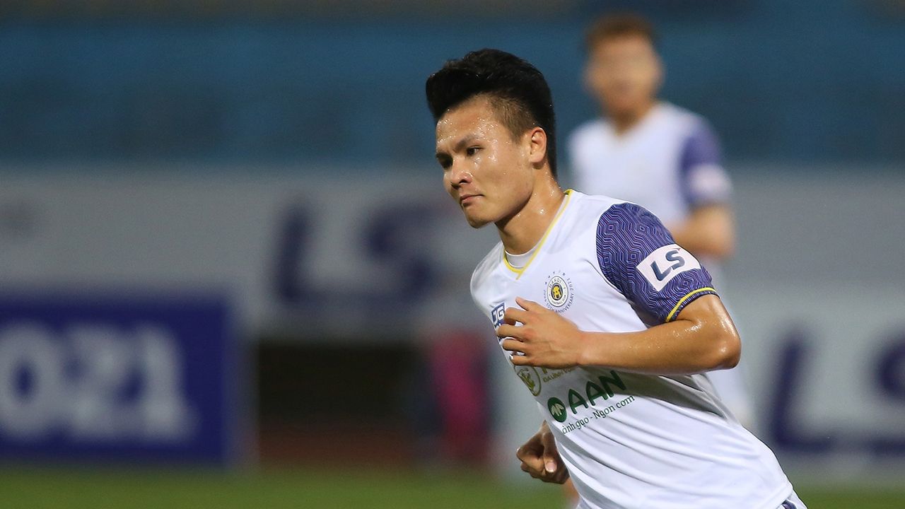 Nguyen Quang Hai Ha Noi Than Quang Ninh | V.League 2021