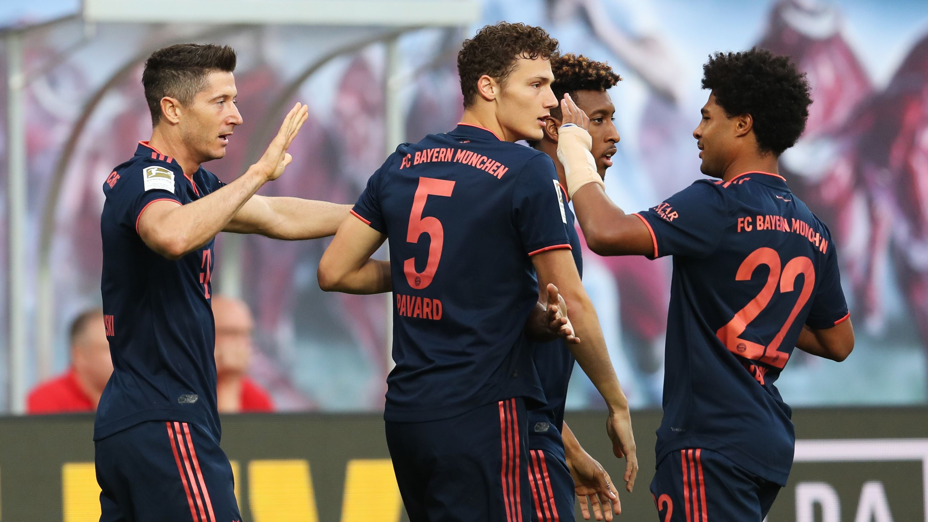 lewandowski goal tor fc bayern rb leipzig