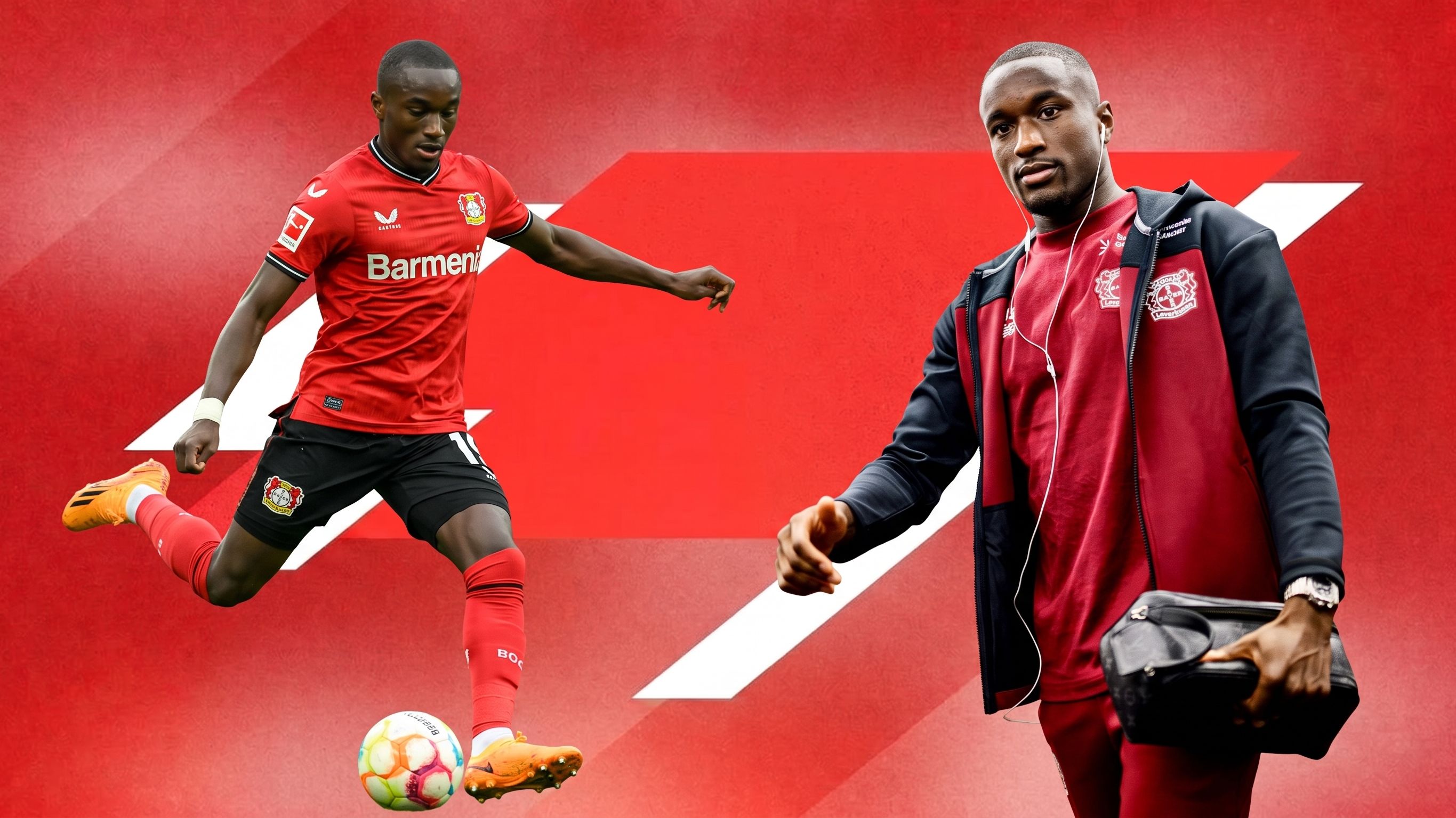 Moussa Diaby Bayer Leverkusen (Goal Only)