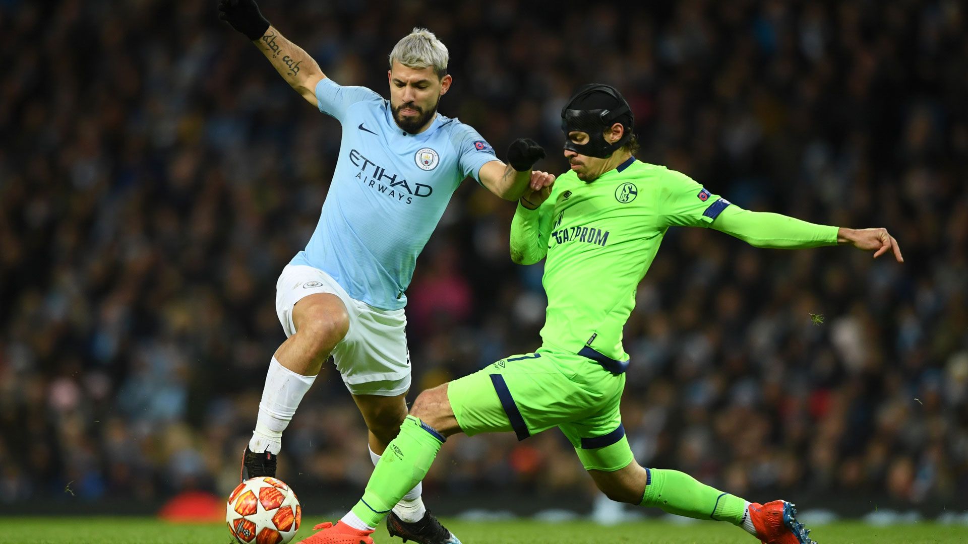 Sergio Agüero   Manchester City Schalke 04 Champions League 12032019