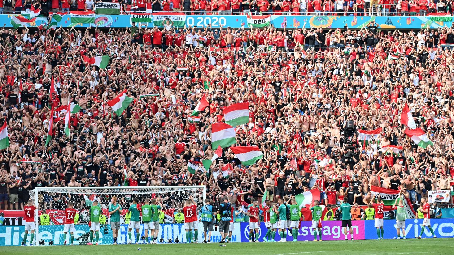 Hungary fans Euro 2020