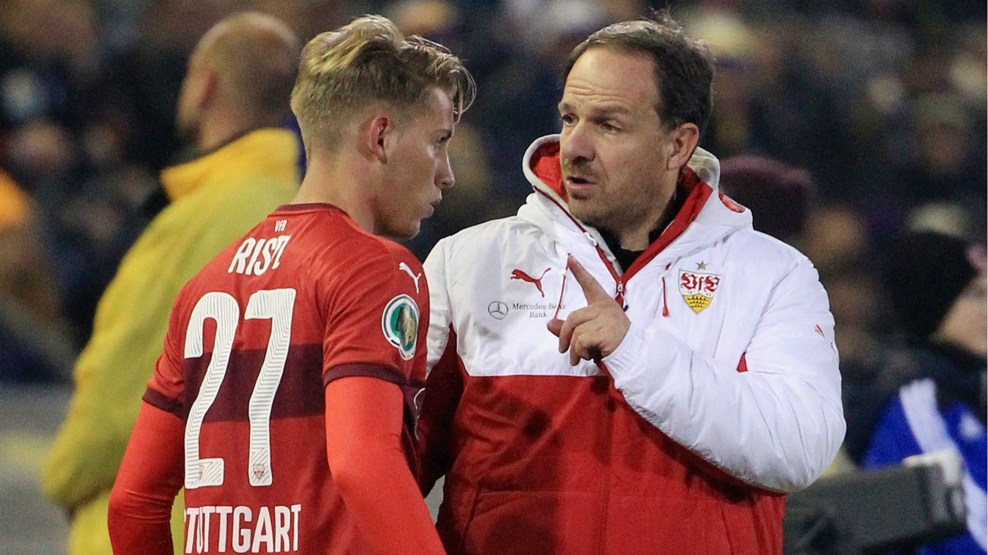 Mart Ristl Alexander Zorniger VfB Stuttgart