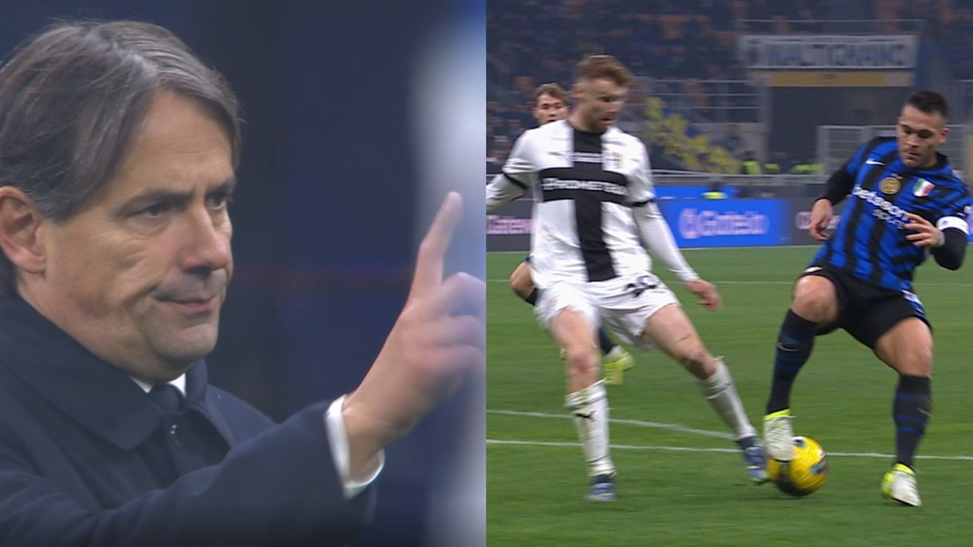 Simone Inzaghi Inter Parma