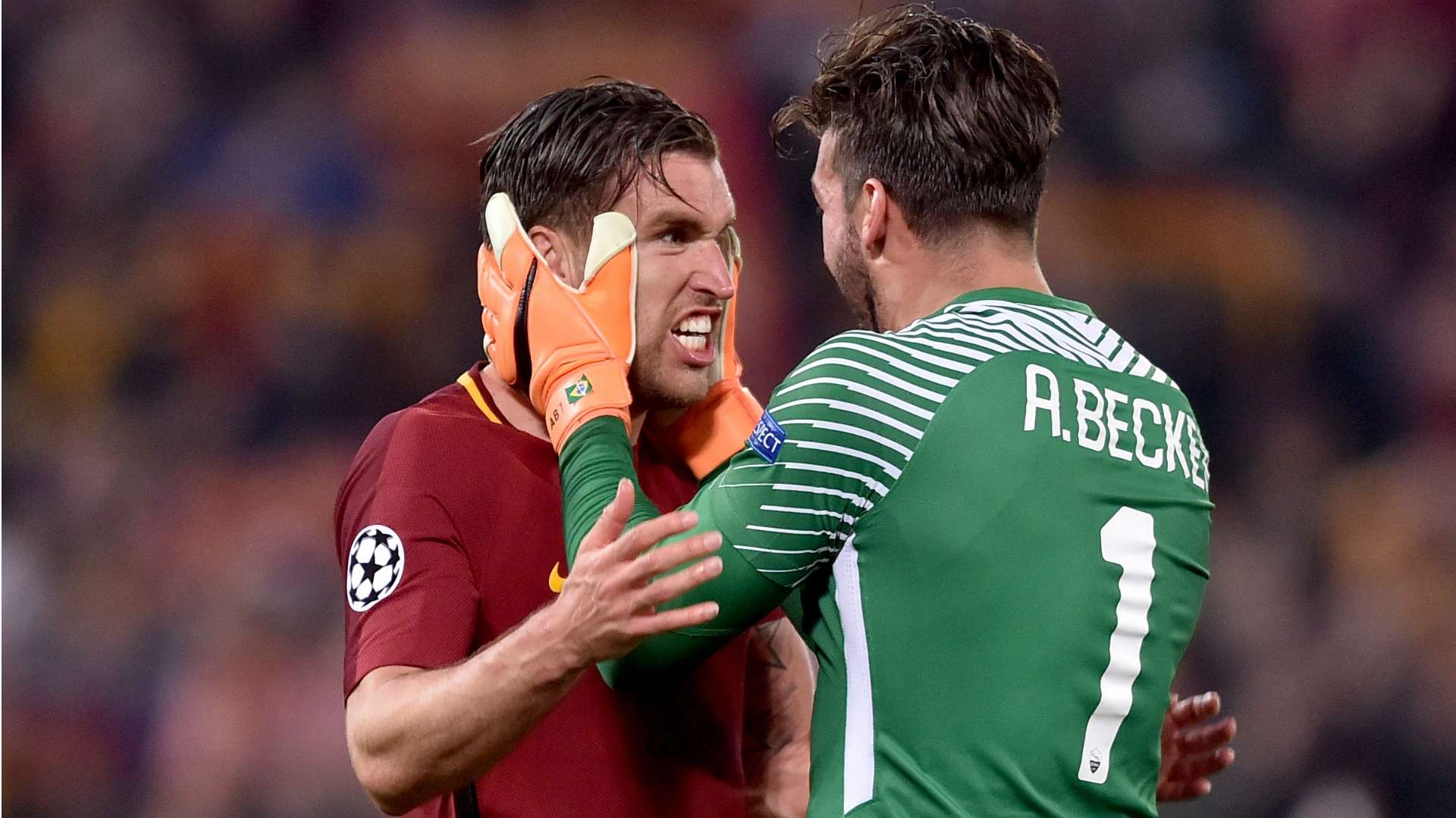 Kevin Strootman, AS Roma - Barcelona, Champions League 04102018