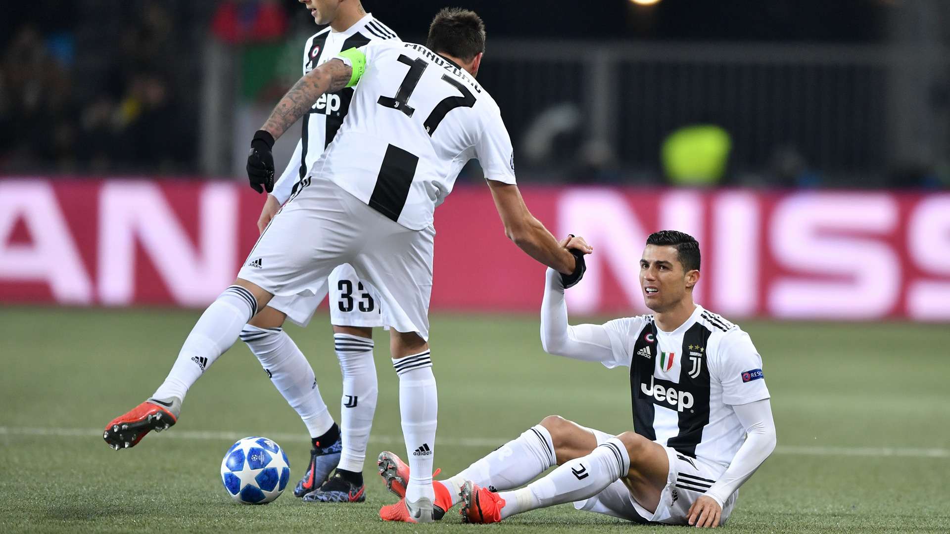 Cristiano Ronaldo Juventus Champions League 12122018