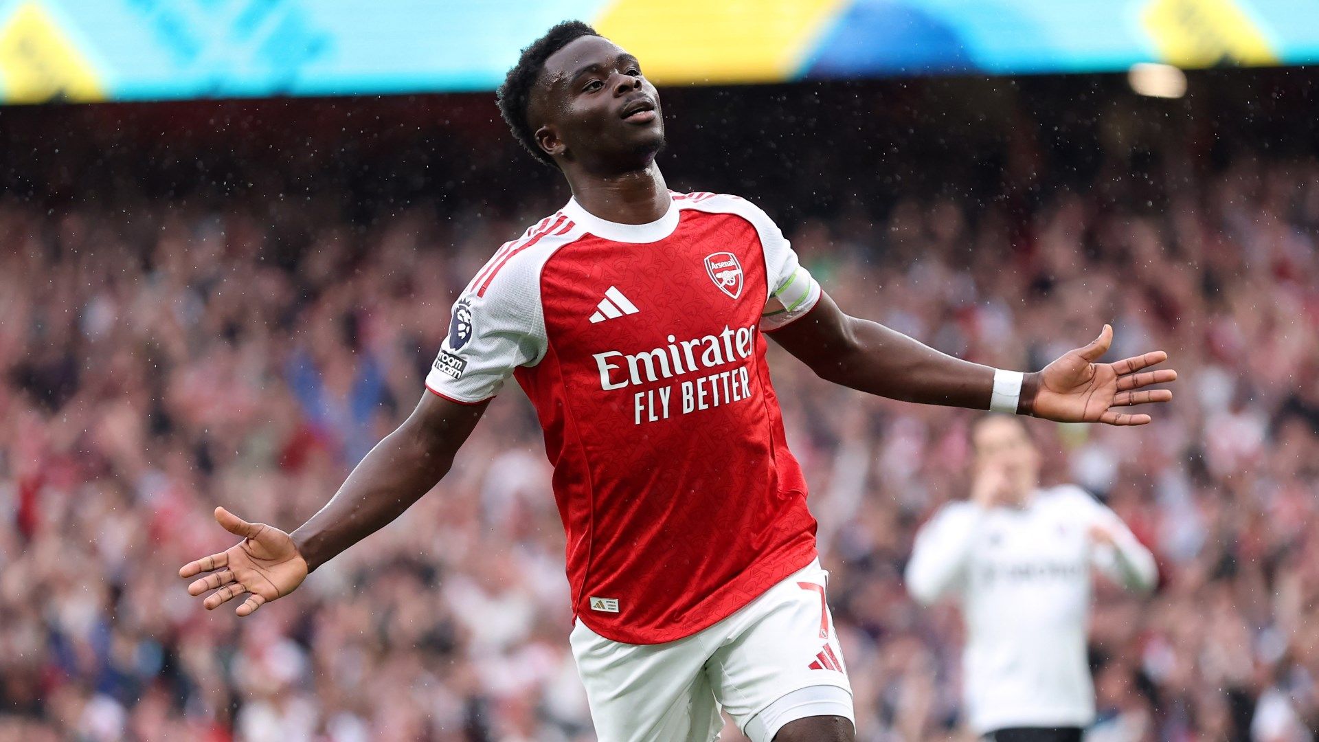 Bukayo Saka Arsenal Fulham GFX