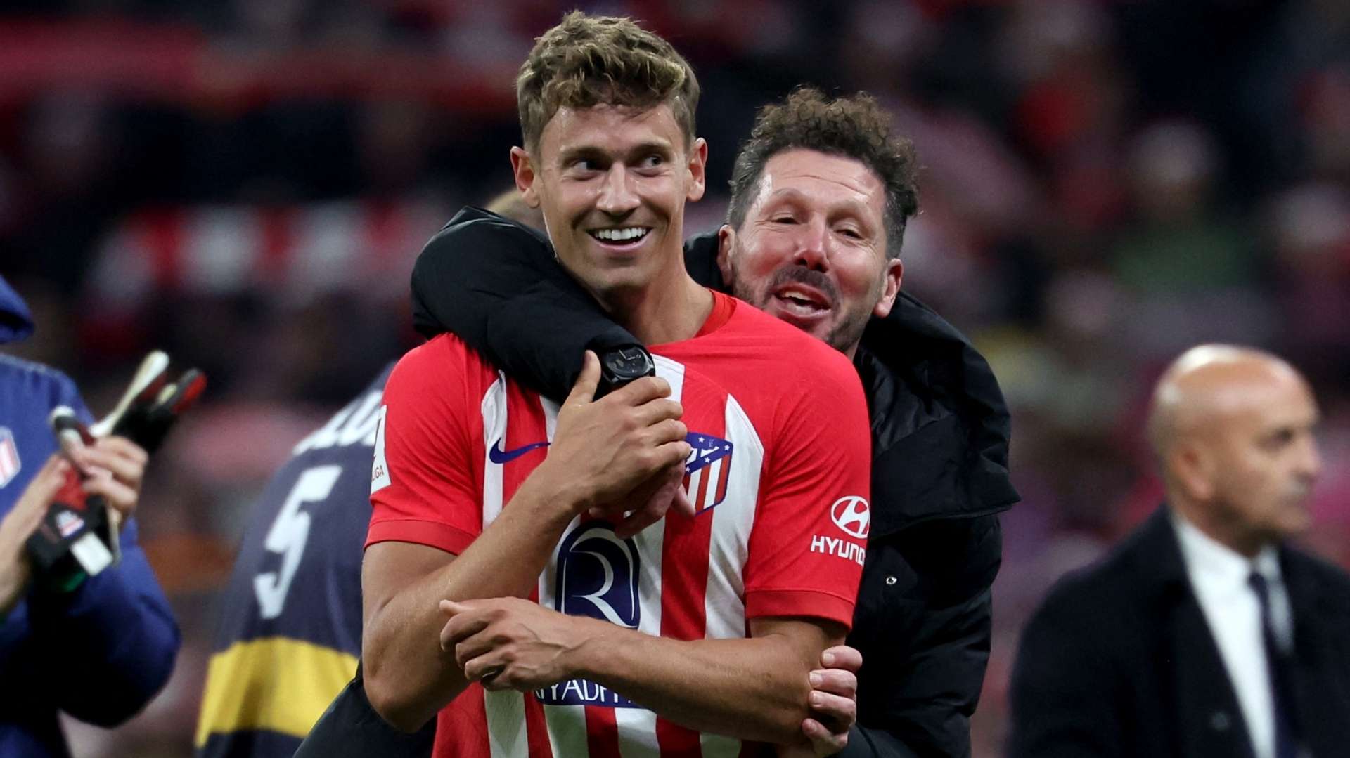 Marcos Llorente Diego Pablo Simeone Atletico Madrid 2024