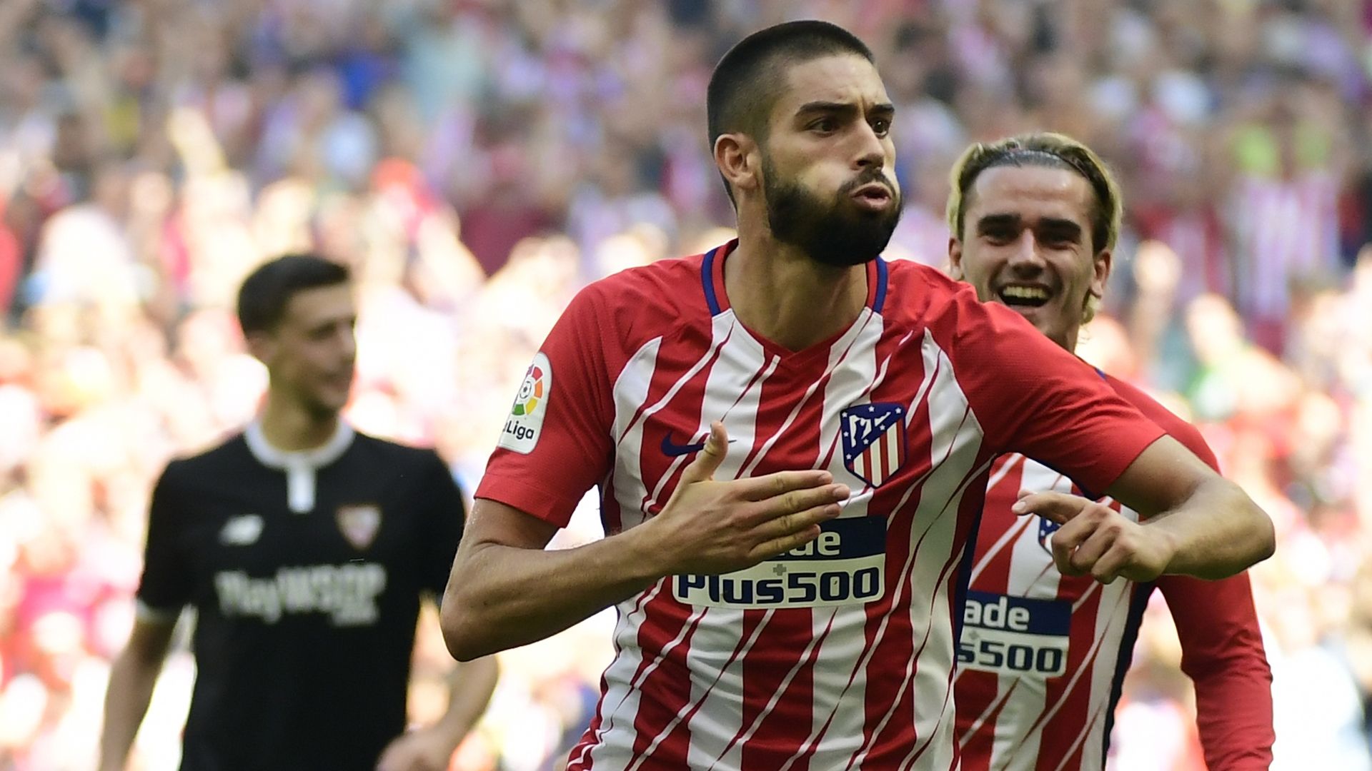 Carrasco Griezmann Atletico Madrid Sevilla LaLiga