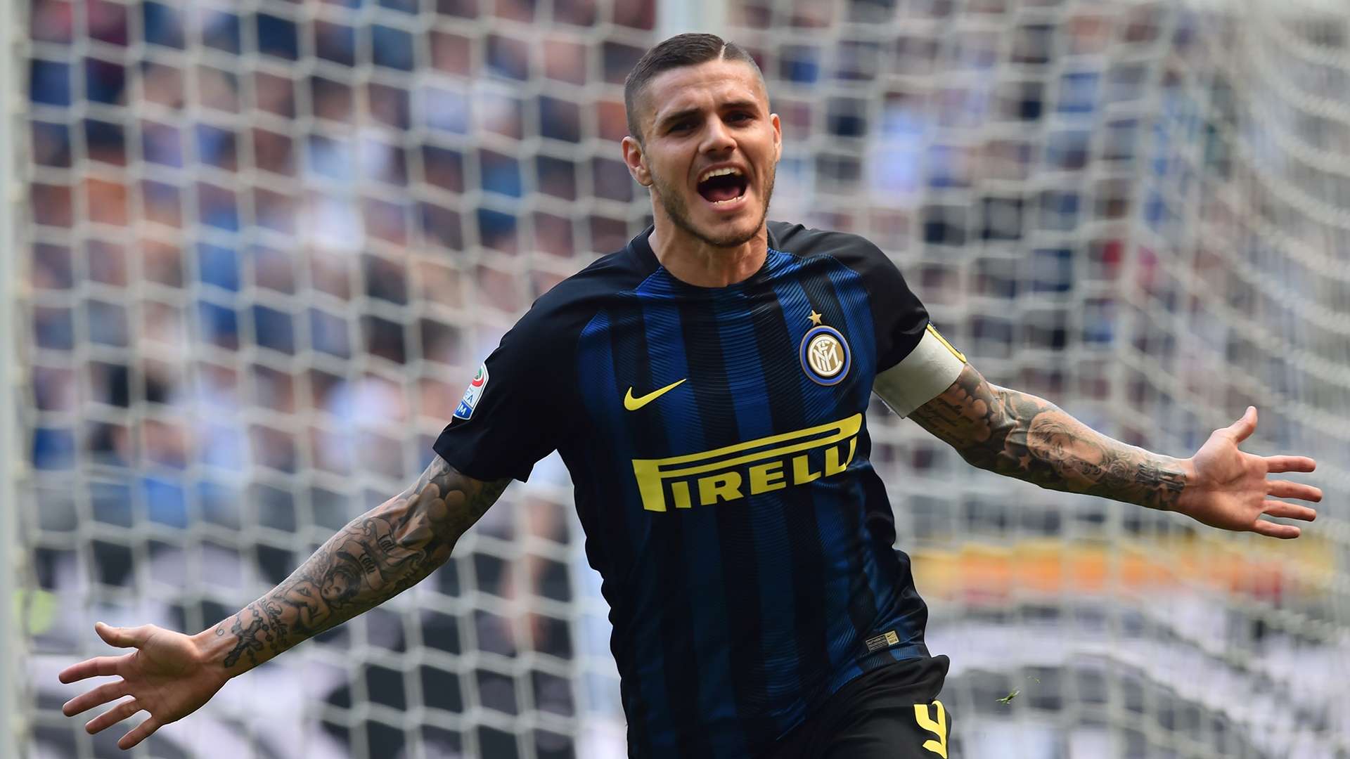 Mauro Icardi Inter AC Milan derby