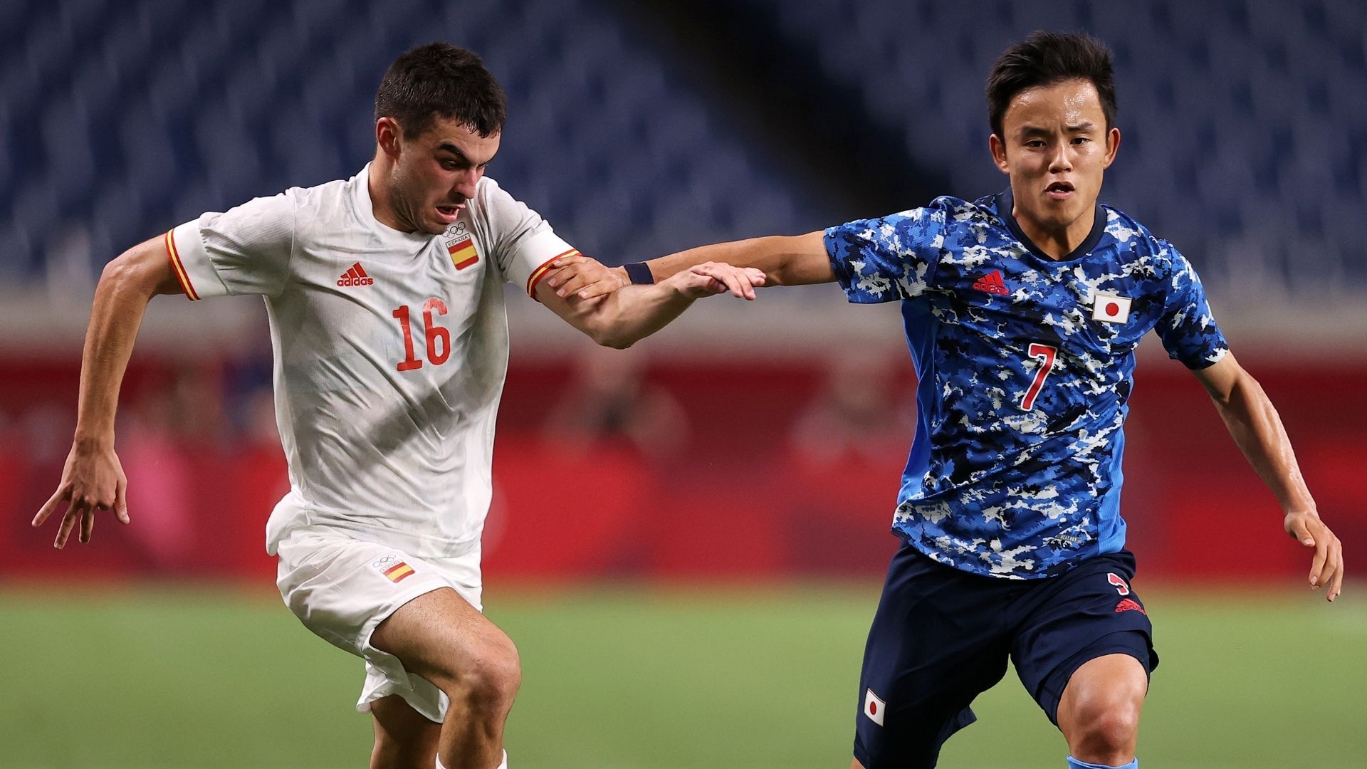 Pedri Kubo España Japón Juegos Olímpicos