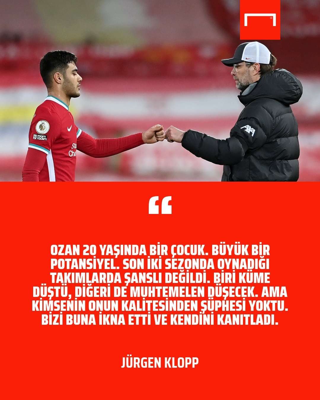 Jurgen Klopp Ozan Kabak GFX
