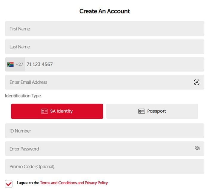 Registration PlayBet