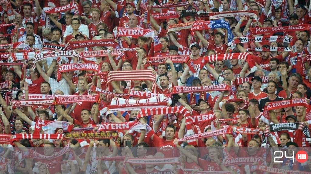 Bayern München szurkolók