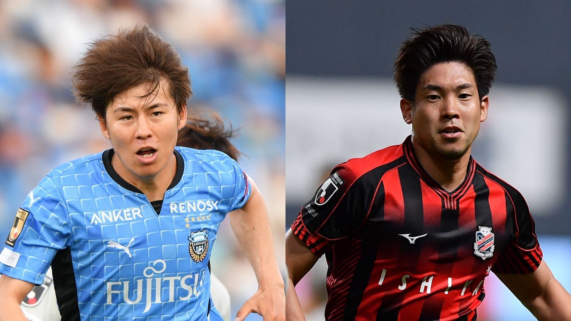 Yasuto WAKIZAKA Kawasaki Kazuki FUKAI Sapporo