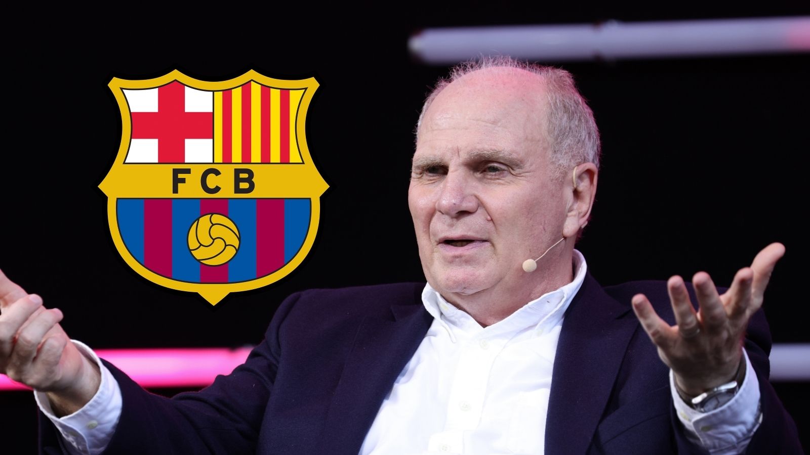 Uli Hoeneß Bayern Barcelona