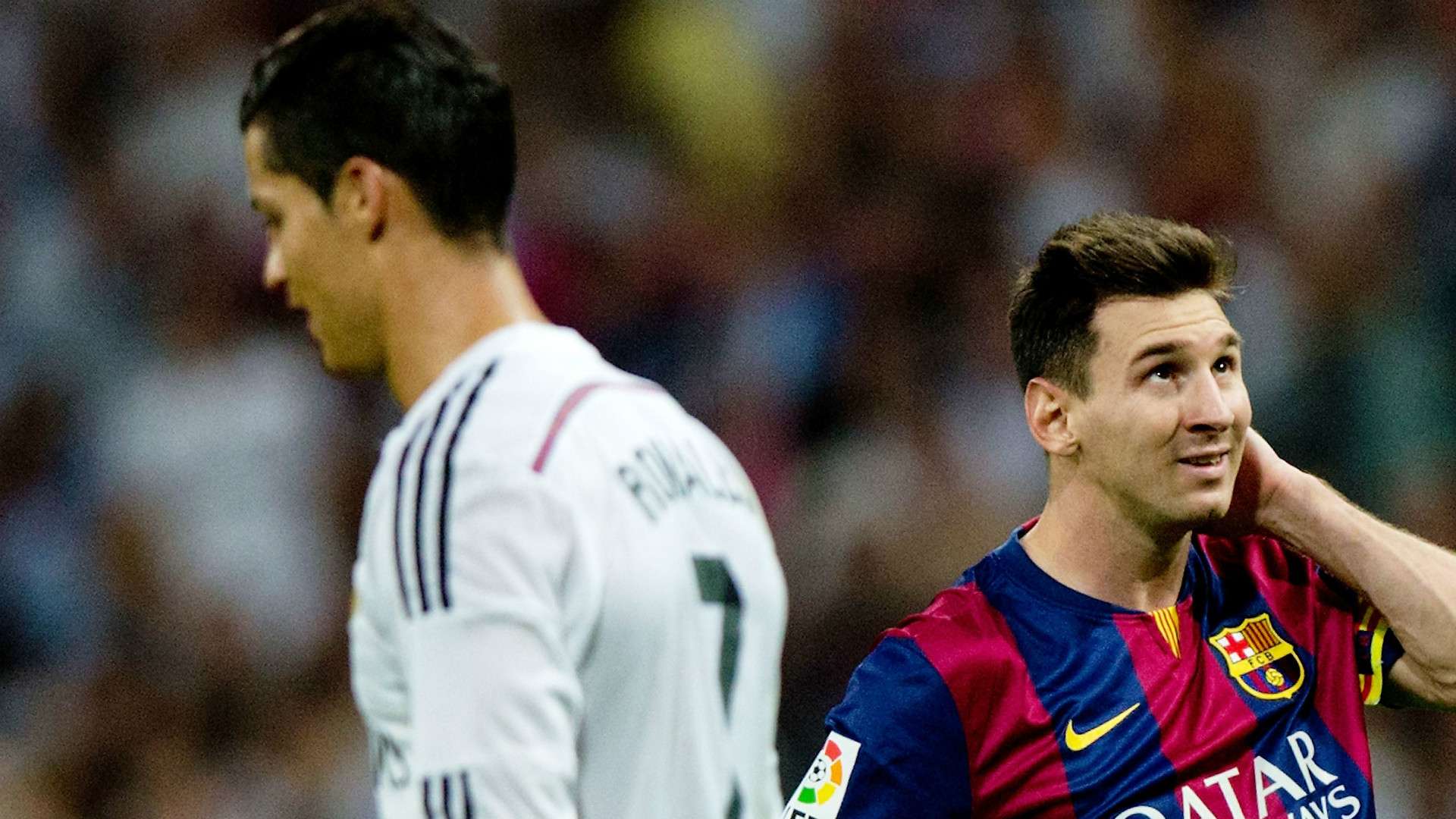 Lionel Messi Real Madrid Barcelona Clasico La Liga 251014
