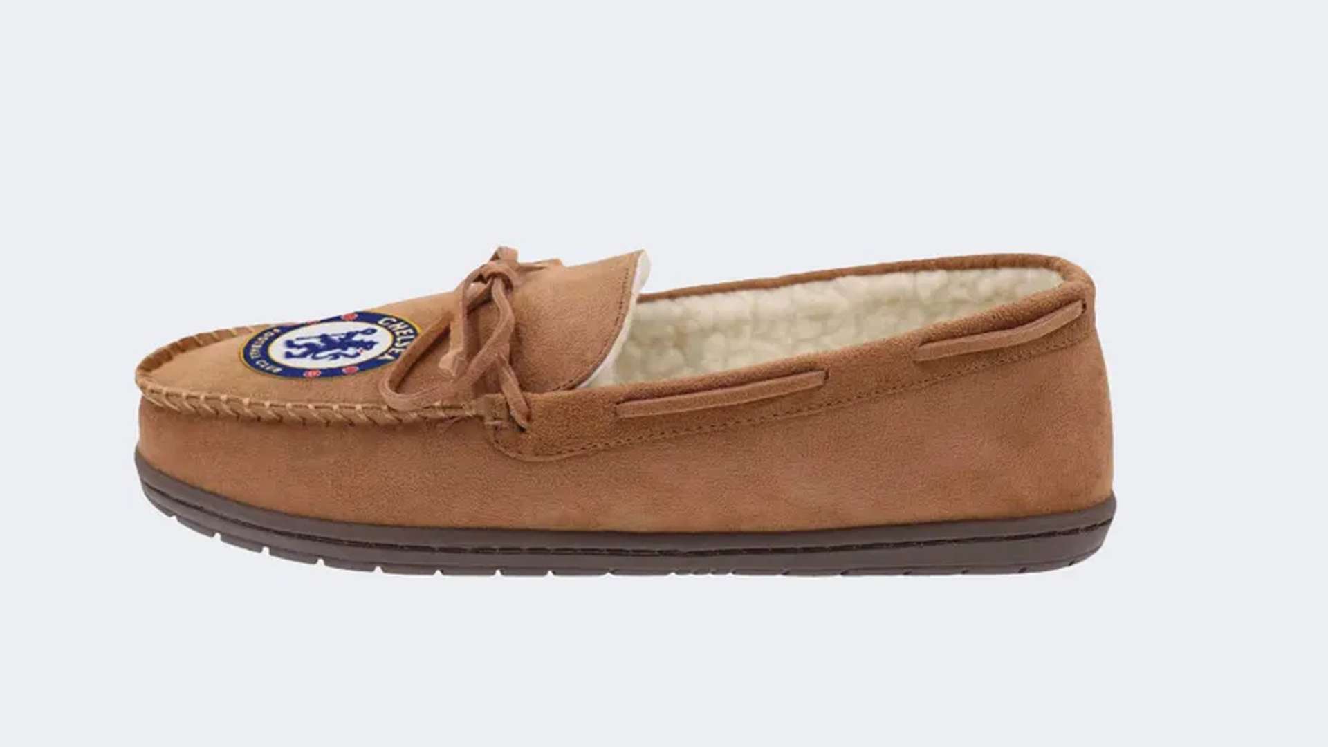 Chelsea FC Suede Moccasin Slipper