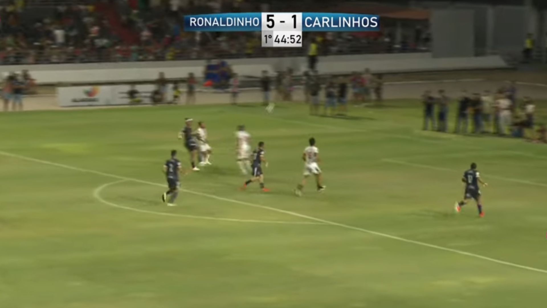 Ronaldinho match charité Jogo da Alegria 