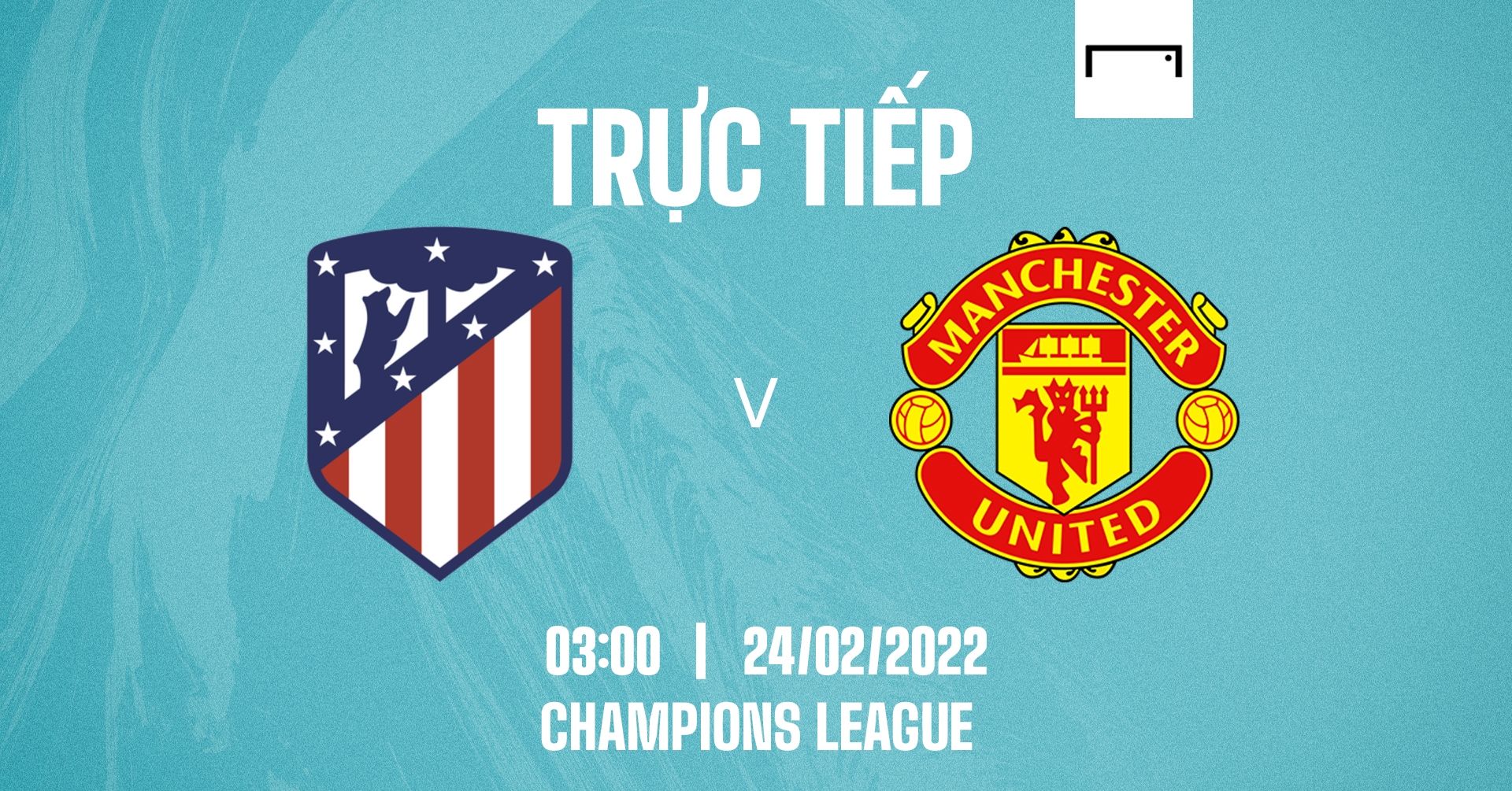 Live Atletico Madrid vs Manchester United Champions League 2021/22 GFX