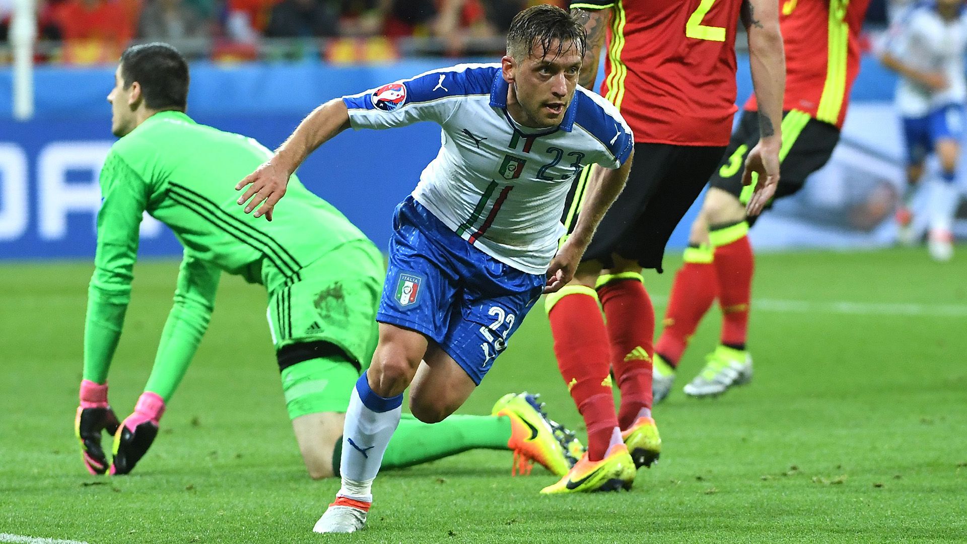 Emanuele Giaccherini Belgium Italy Euro 2016