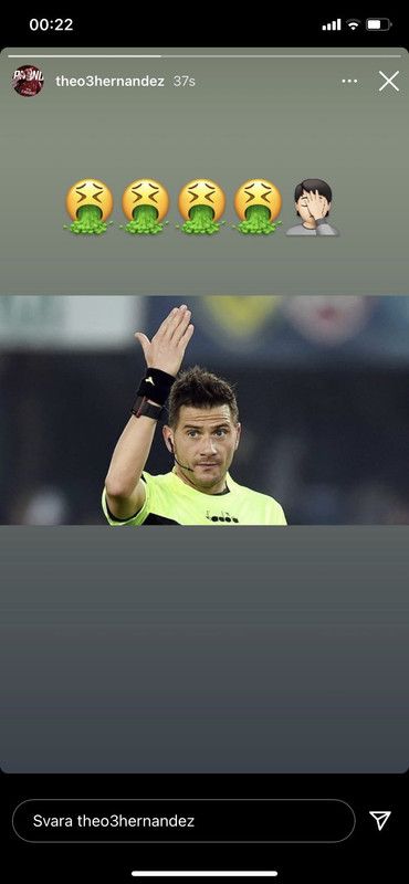 Theo Hernandez Referee