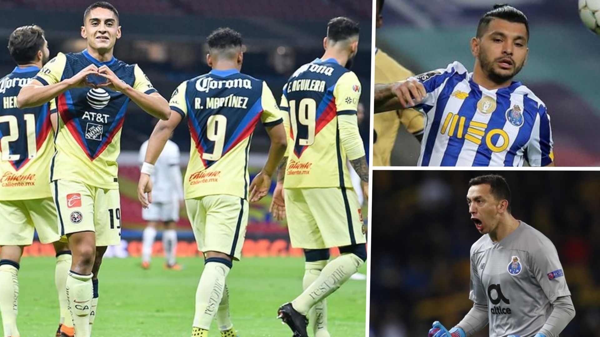 Agustín Marchesín Tecatito Corona América