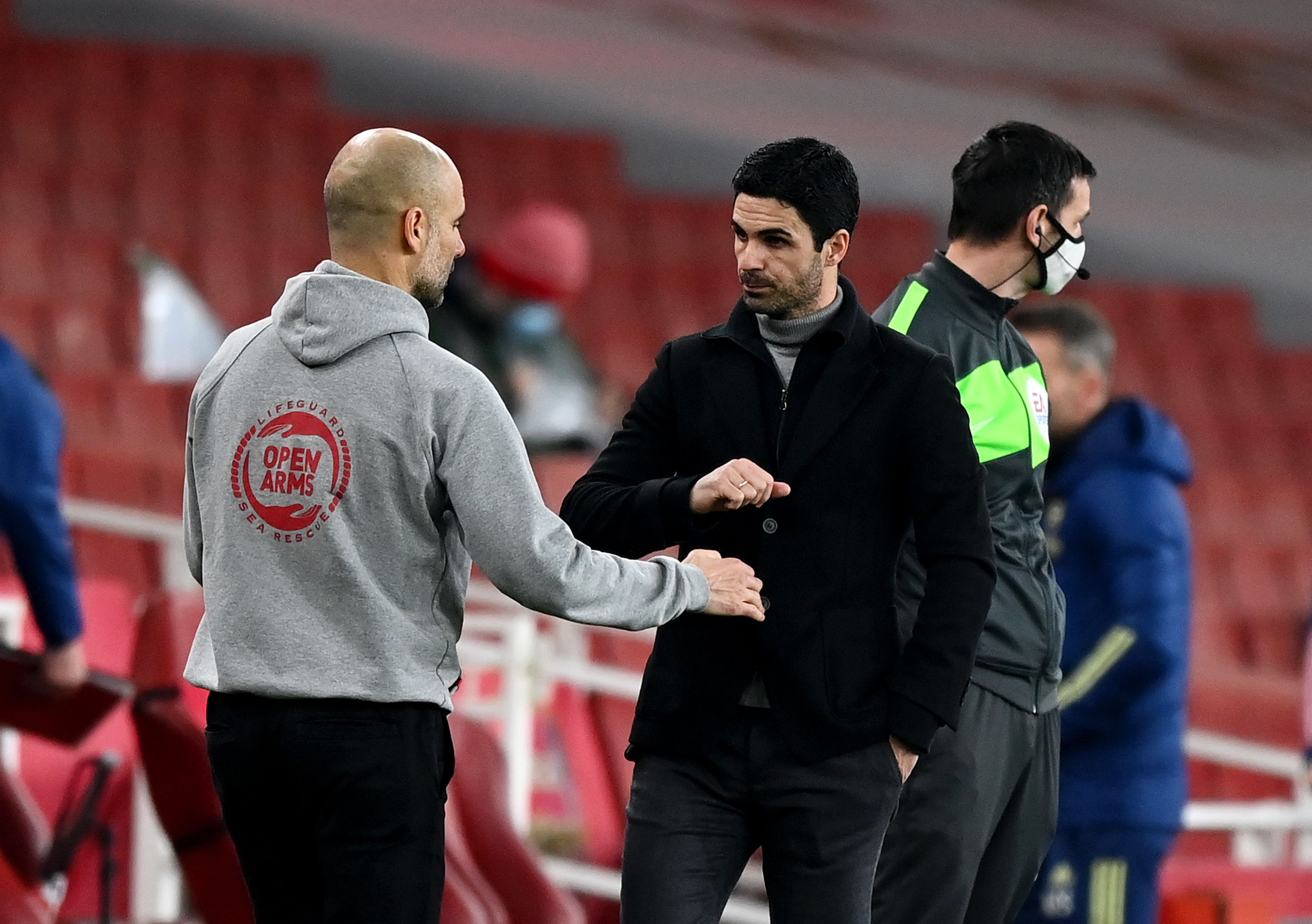 Pep Guardiola & Mikel Arteta