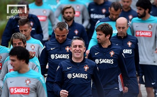 벤투 감독과 코치들 Bento