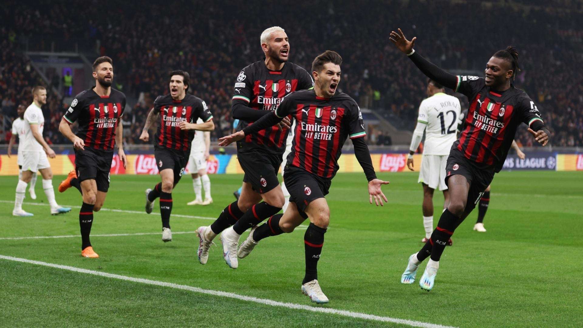 Brahim Diaz Milan Tottenham Champions League 14022023