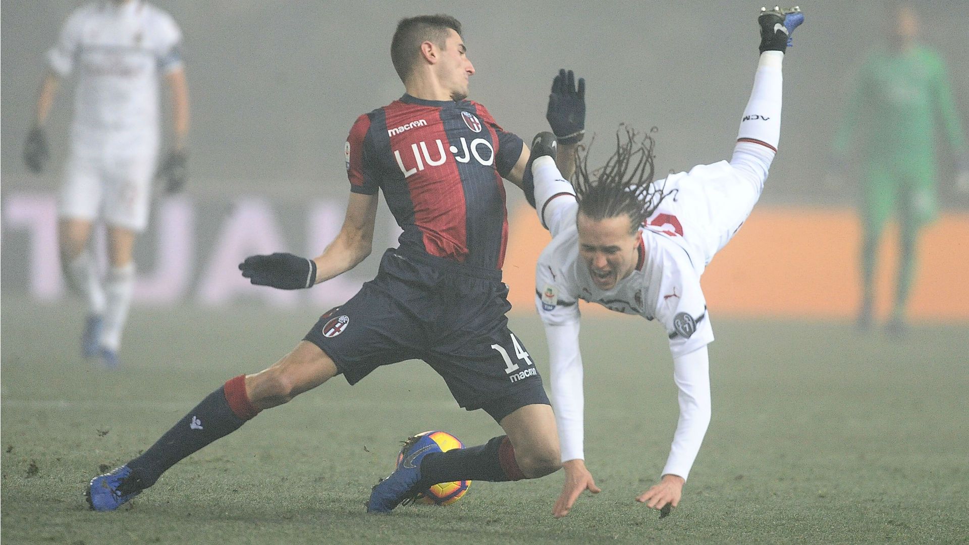 Diego Laxalt Bologna Milan Serie A