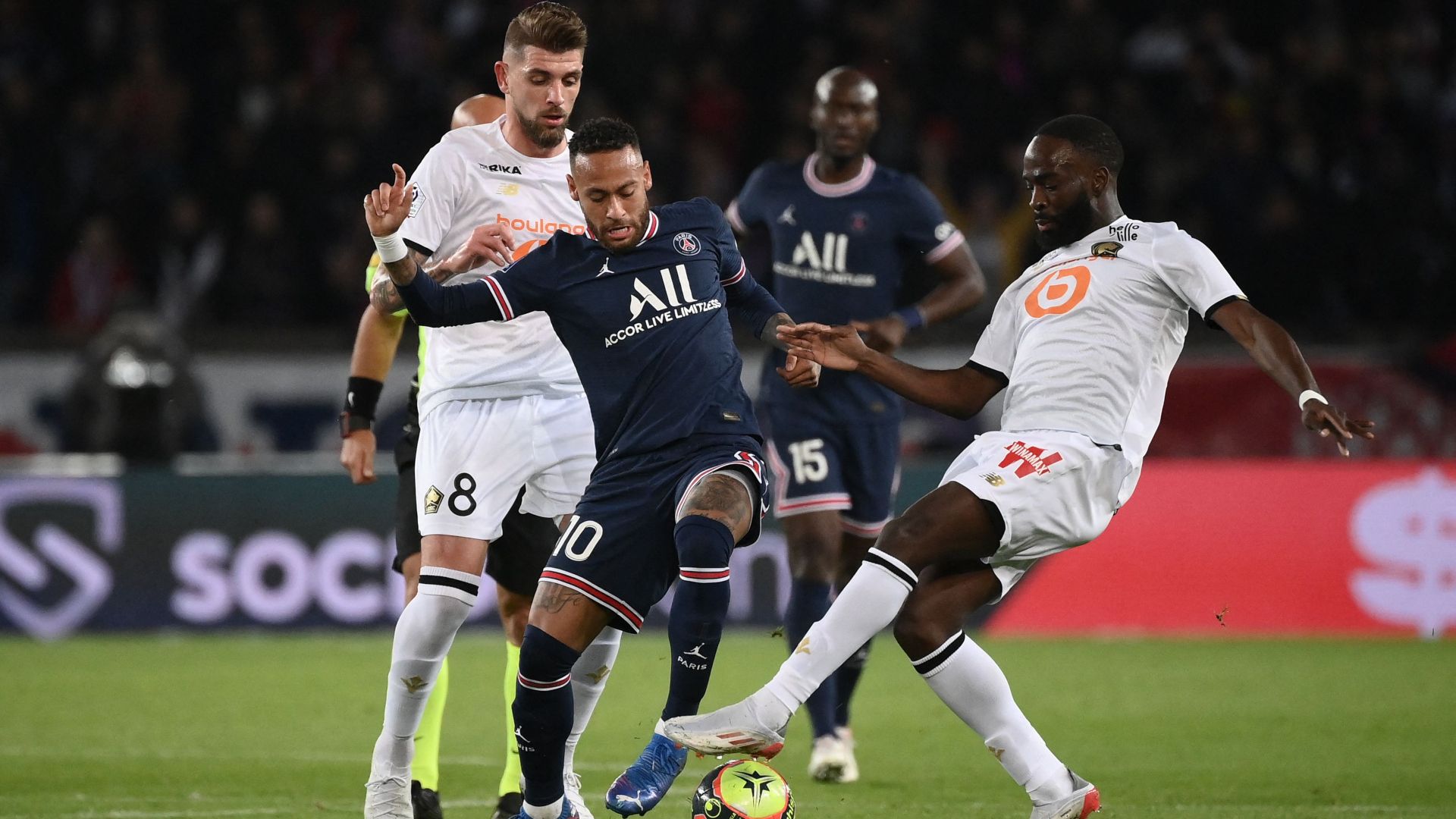 Neymar PSG Lille 29102021