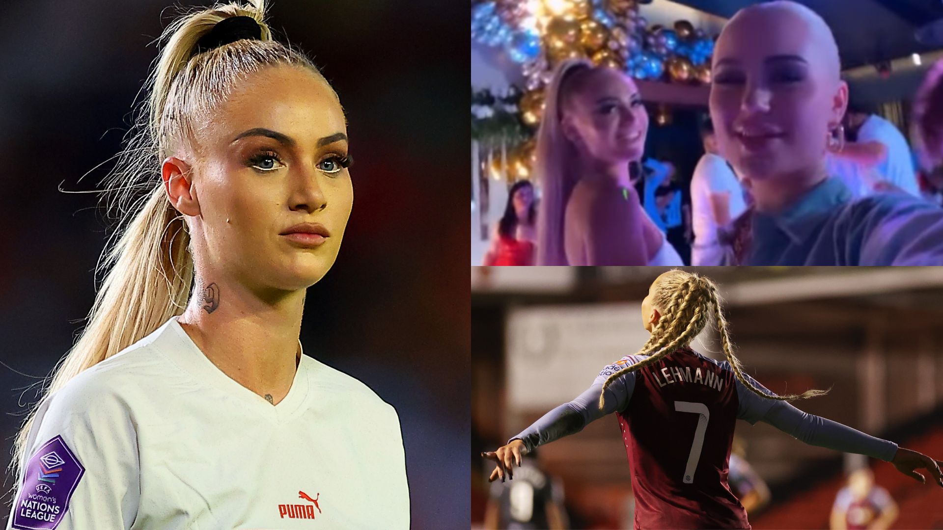 Alisha Lehmann New Year's Eve