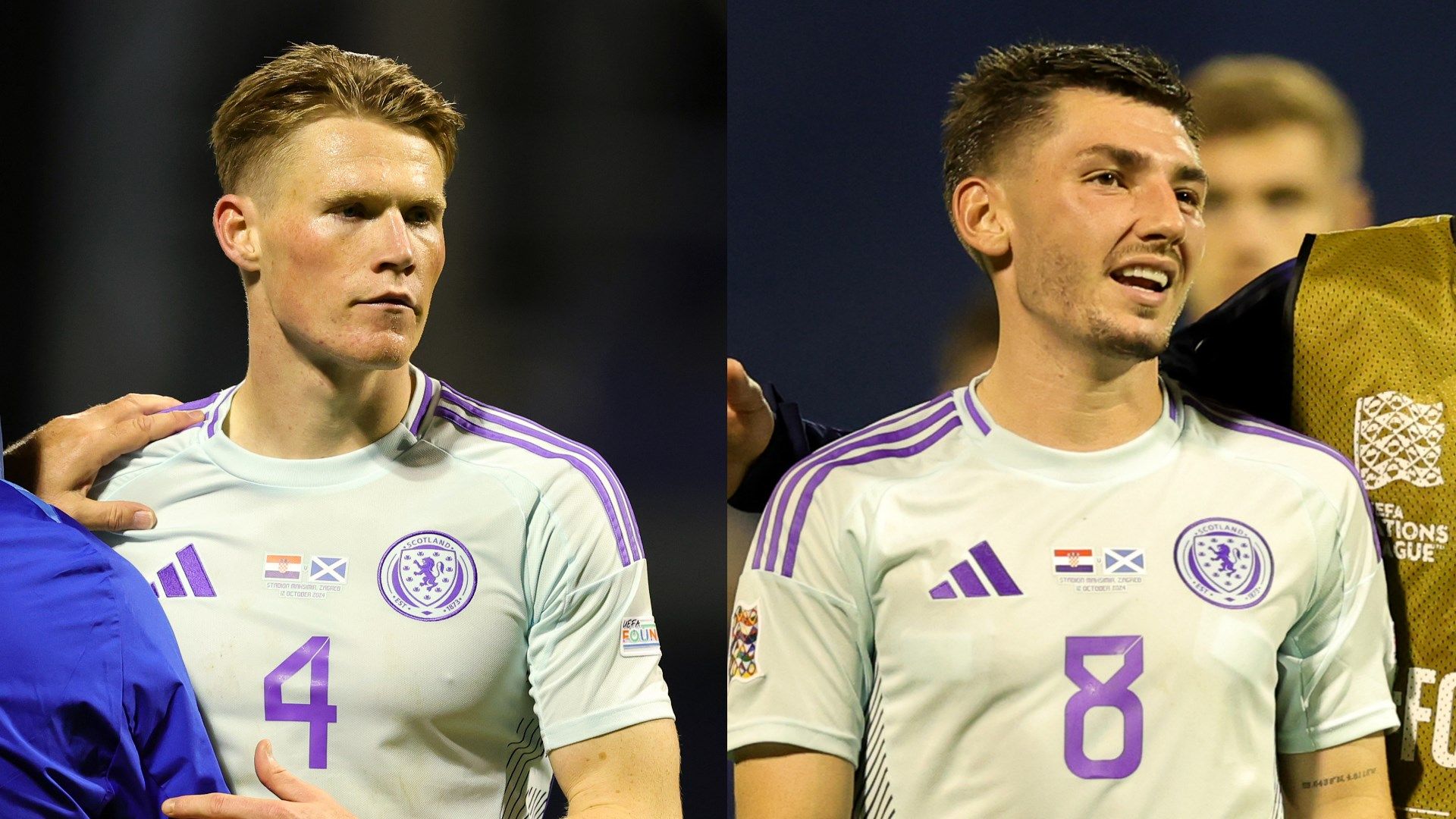 McTominay Gilmour Scozia