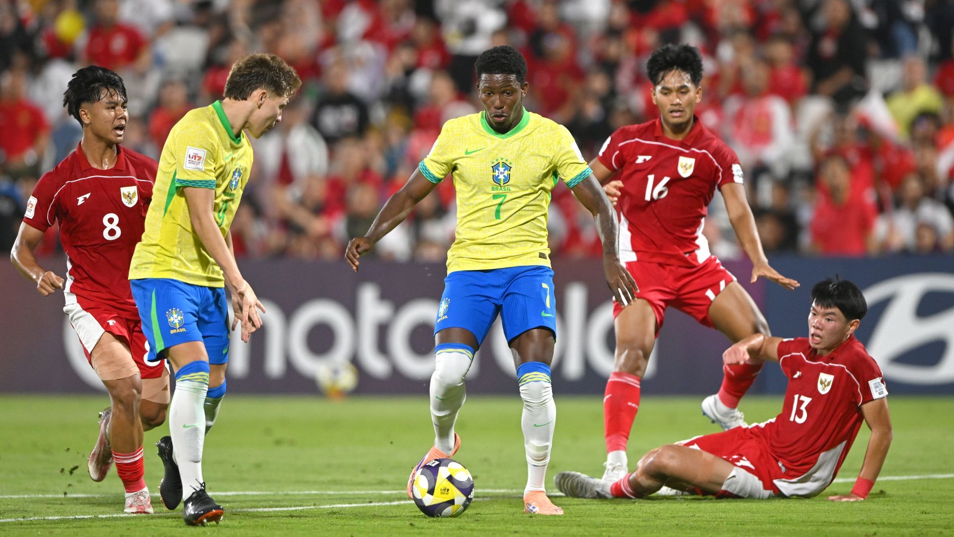 Brasil U-17 vs Indonesia U-17 WC U-17 2025 08112025