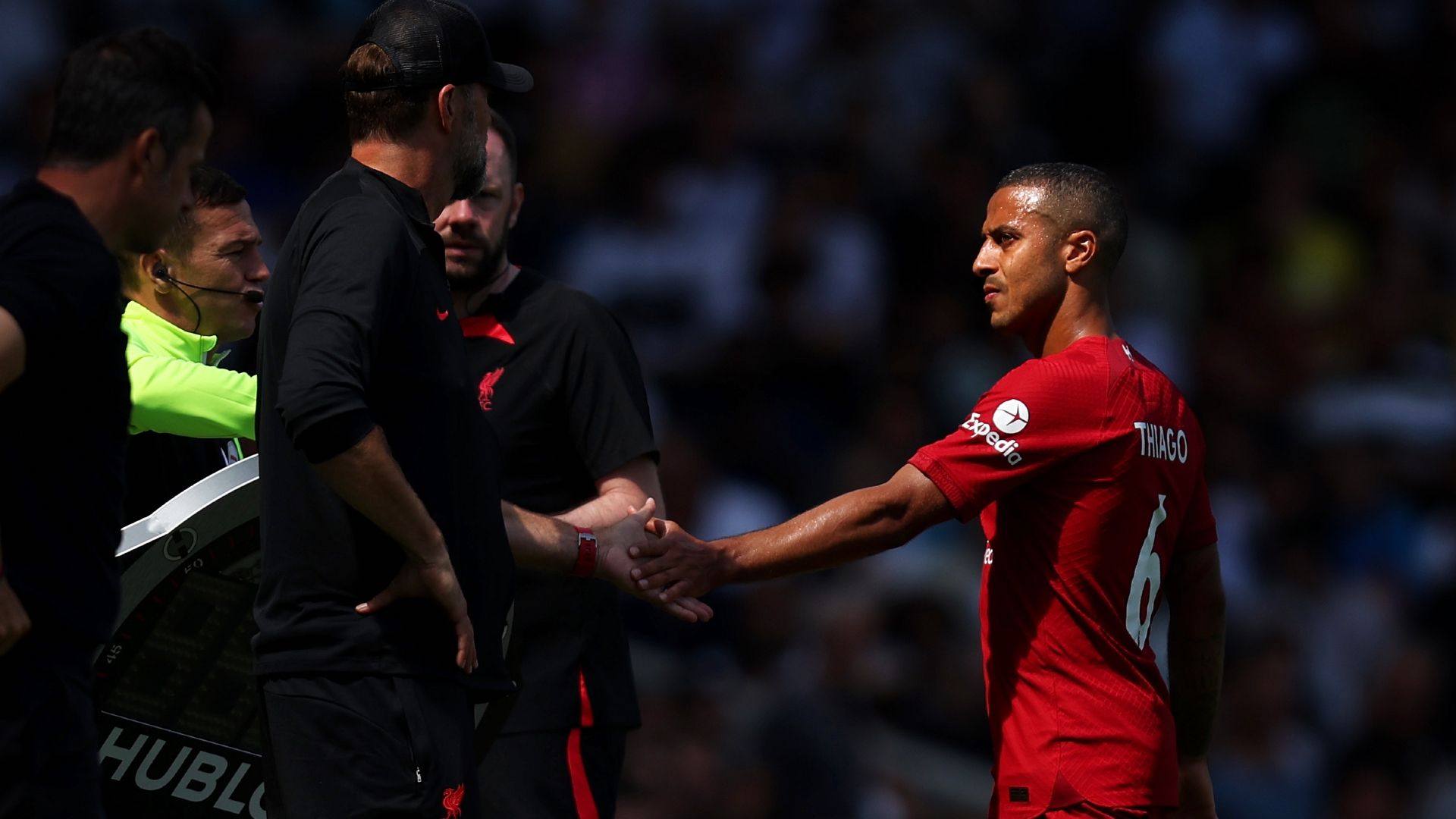 Thiago Alcantara Liverpool 2022