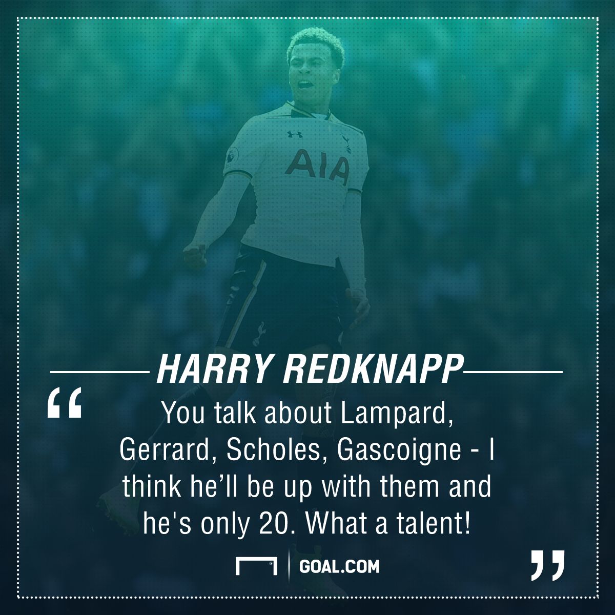 Harry Redknapp Dele Alli