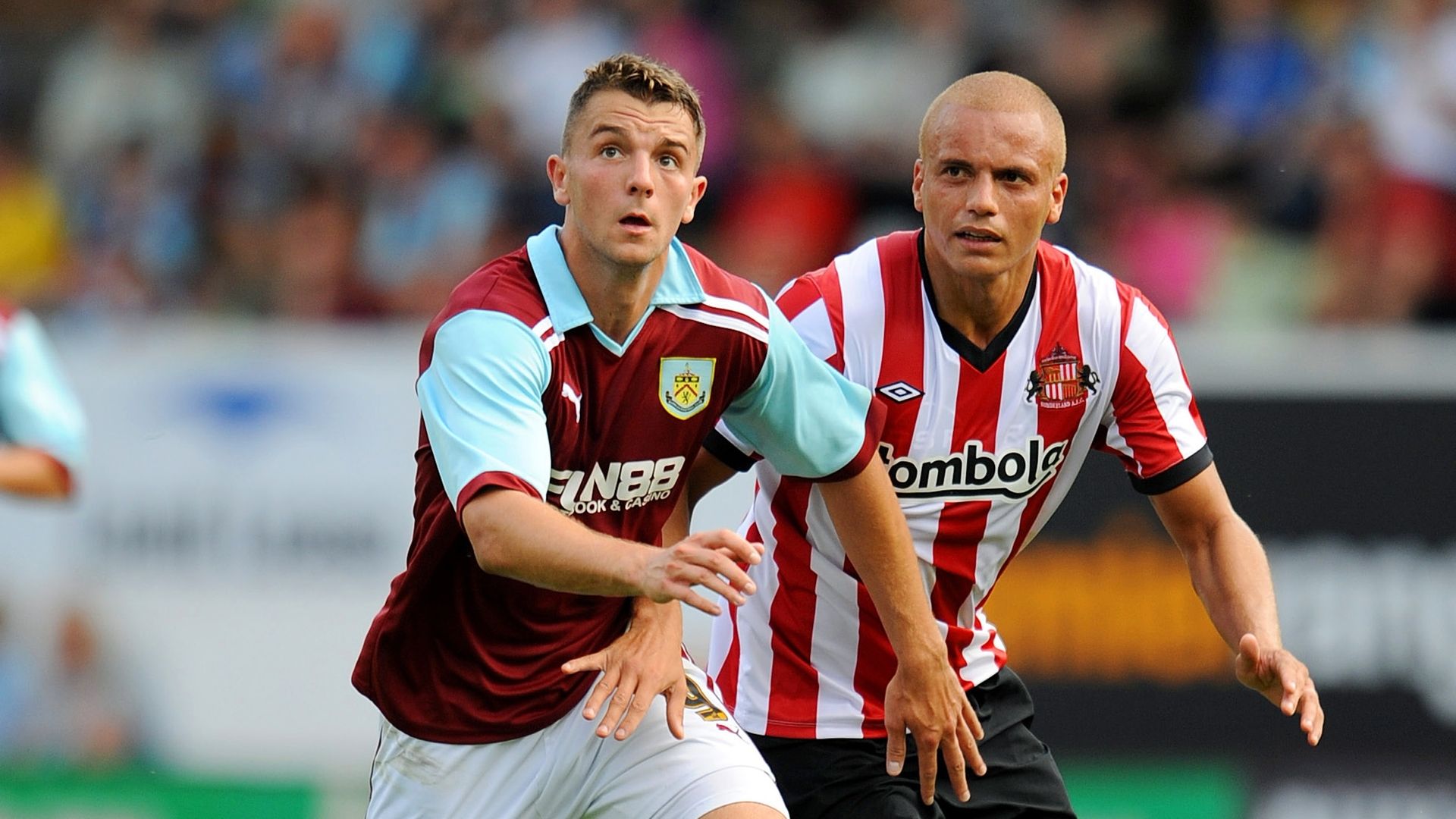 Jay Rodriguez & Wes Brown - Burnley v Sunderland - 2011